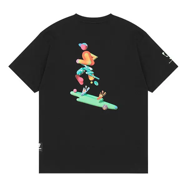

Футболка artist pack velvet spectrum tee New Balance, черный