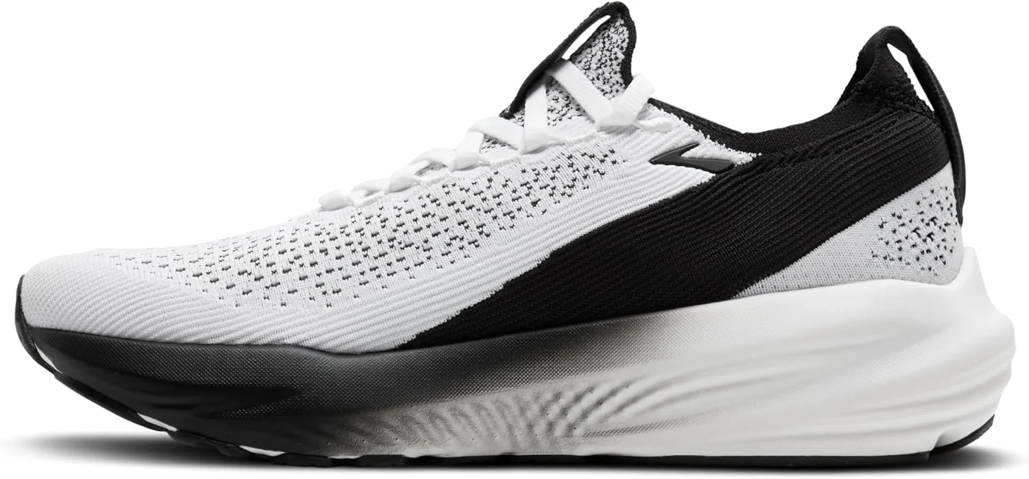 Мужские кроссовки Brooks Glycerin Stealthfit 22 нейтральные для бега, белый/серый/черный