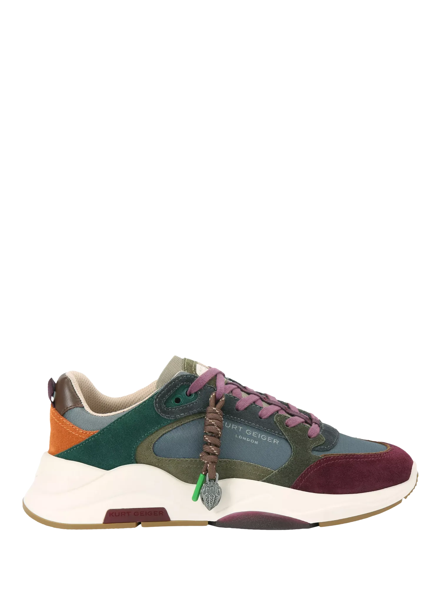 Кроссовки Royston на шнуровке, разноцветные Kurt Geiger London