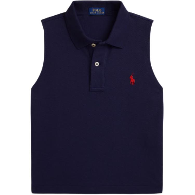 

Ralph Lauren SS25 Футболка поло женская темно-синяя