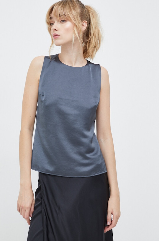 

Блузка ELLIE Samsoe Samsoe, серый