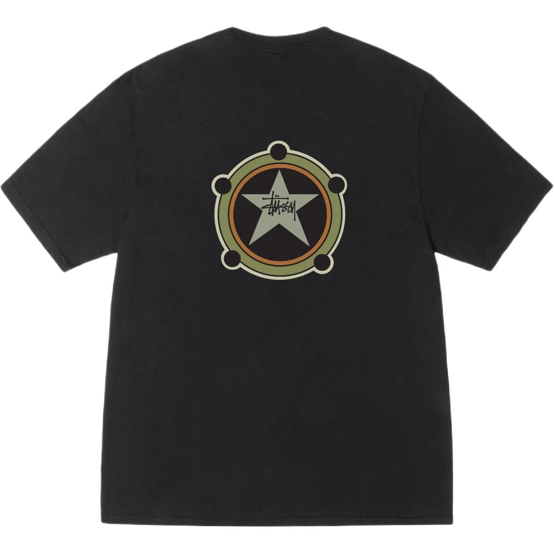 

Футболка SS25 Ranger pigment dyed unisex Stussy, черный