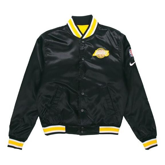 

Куртка nba los angeles lakers city edition двусторонняя куртка Nike, черный