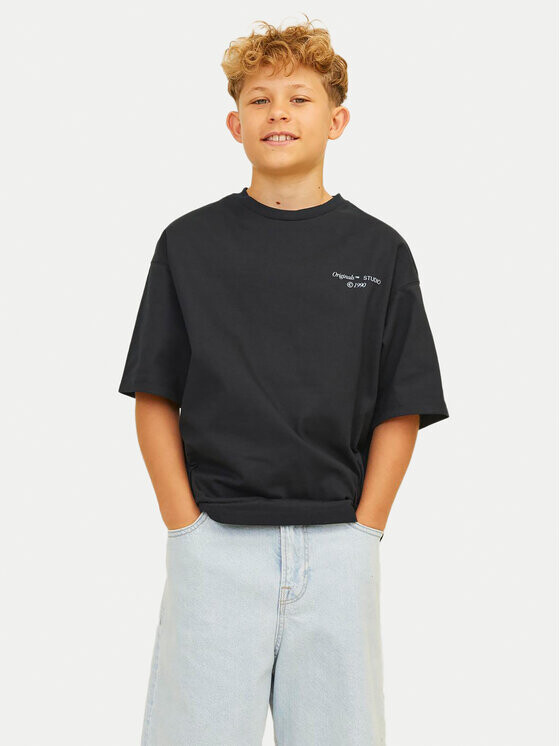 

Футболка свободного кроя Jack&Jones Junior, черный