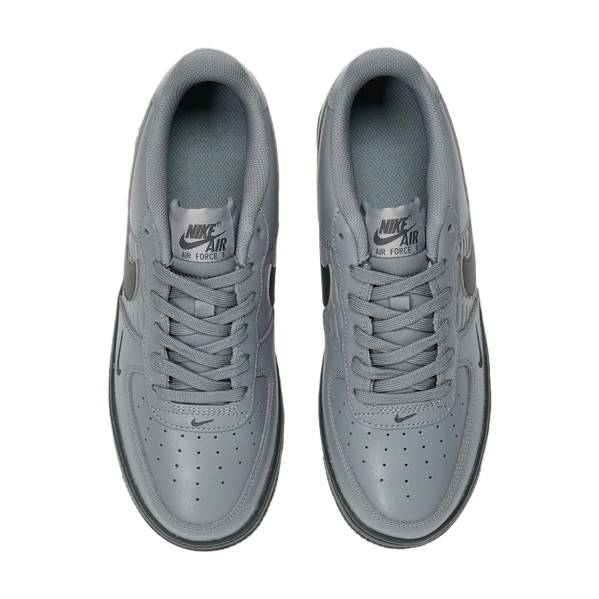 Низкие кроссовки Air Force 1 для детей унисекс Nike, Photon Dust/Anthracite — фото 3