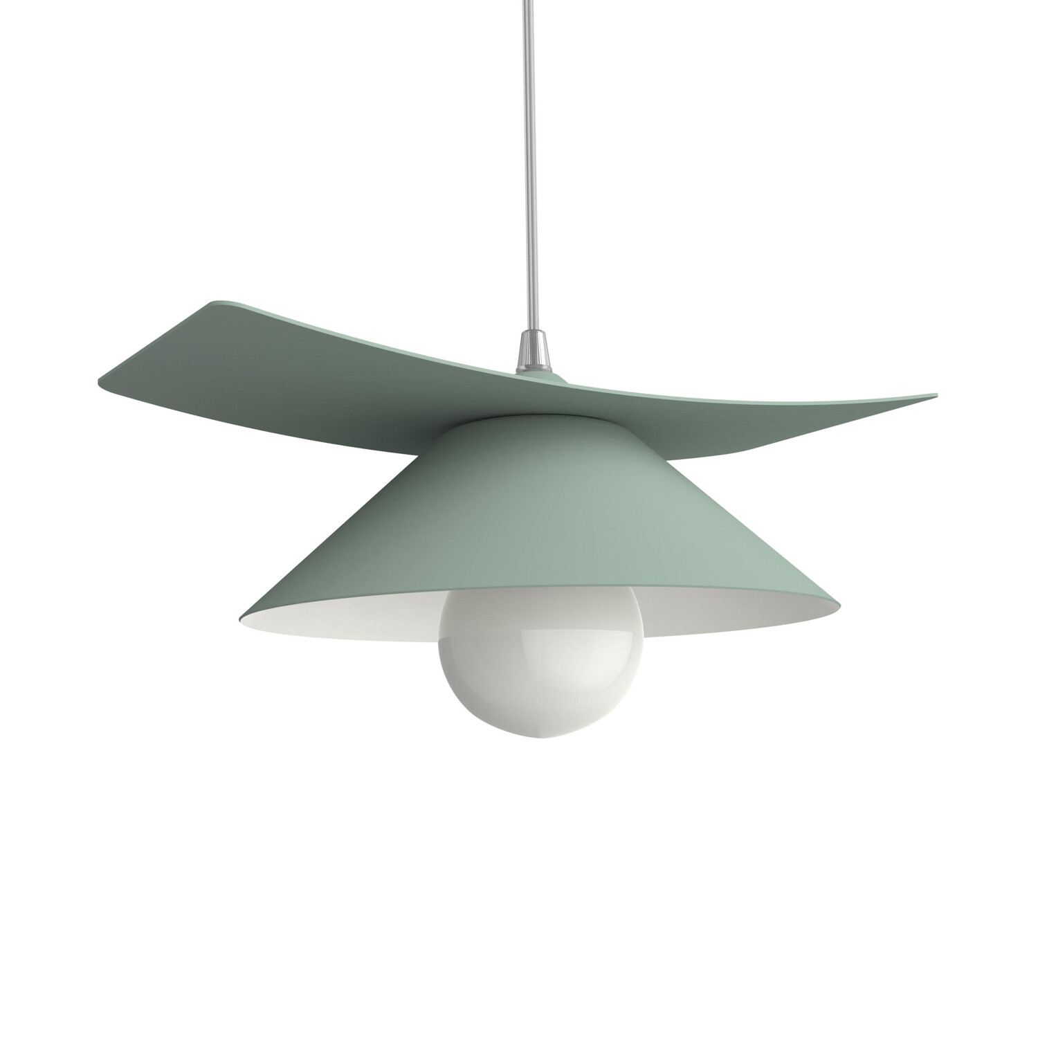 

Подвесной светильник Lumicom, 25x34x10 см, зеленый