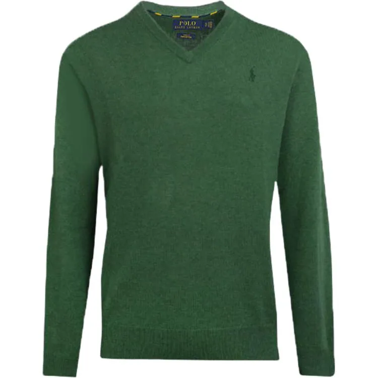 Polo Ralph Lauren Классический свитер мужской зеленый
