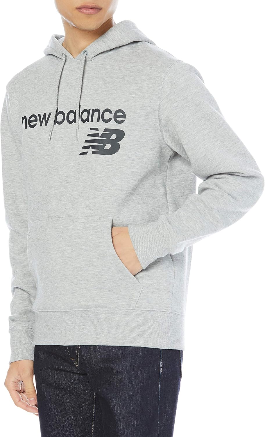 

Толстовка New Balance (MT03910) Core Fleece, свитшот, толстовка на флисовой подкладке, мужская, серый