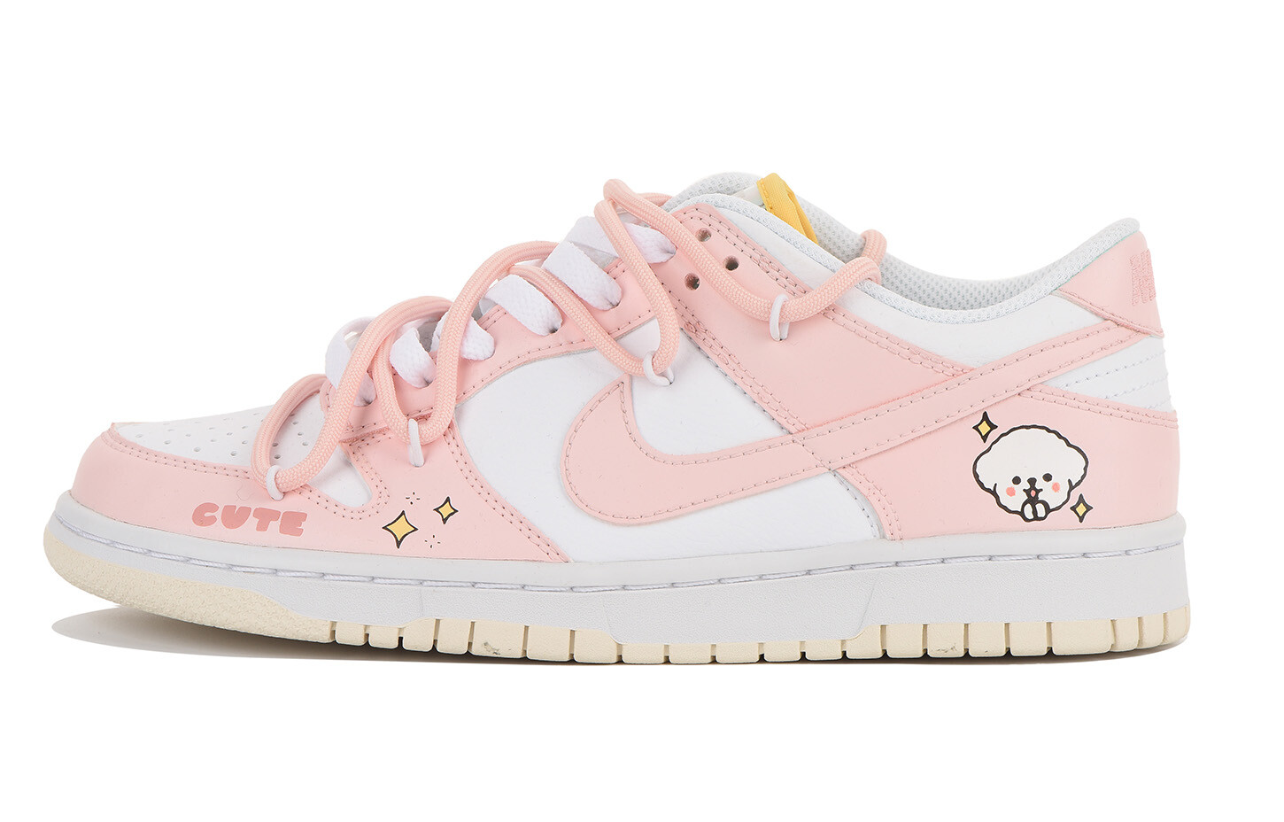

Кроссовки Nike Dunk Skateboard Shoes Women's Low-Top White, Белый, Кроссовки Nike Dunk Skateboard Shoes Women's Low-Top White