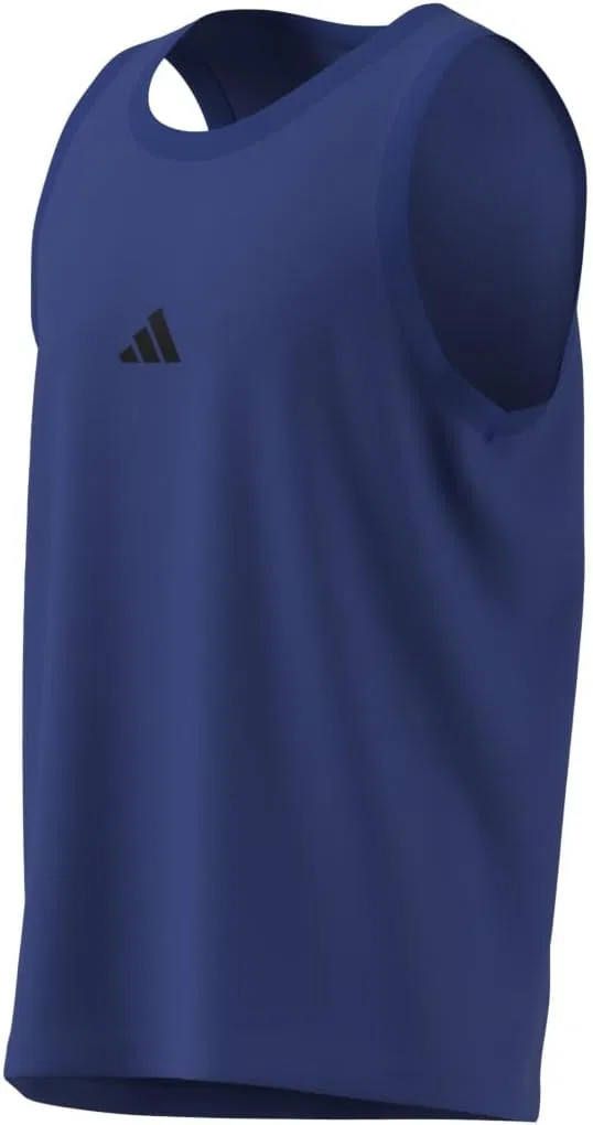 Майка мужская, хлопок, adidas, Team Royal Blue/Black — фото 3
