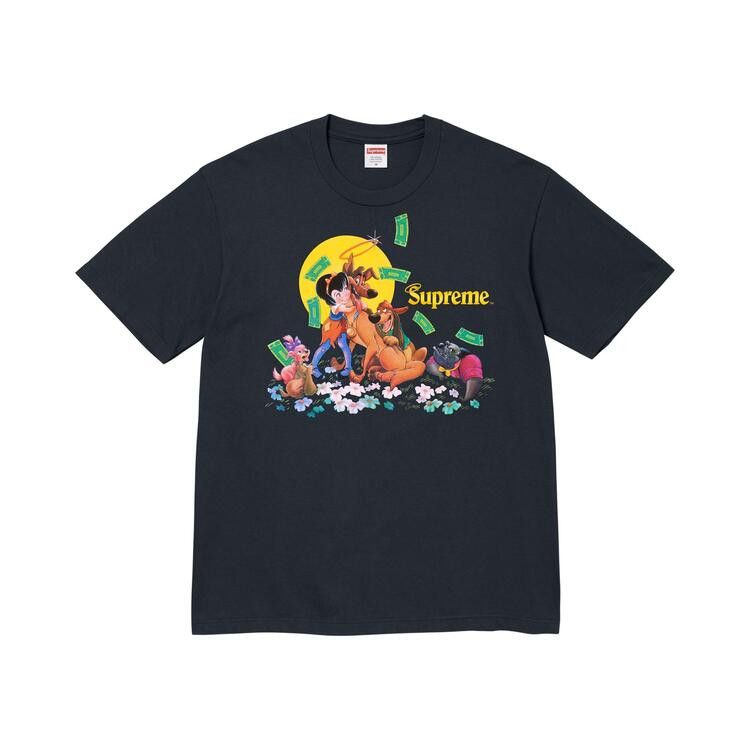 

Футболка Supreme All Dogs Go To Heaven Tee, Navy