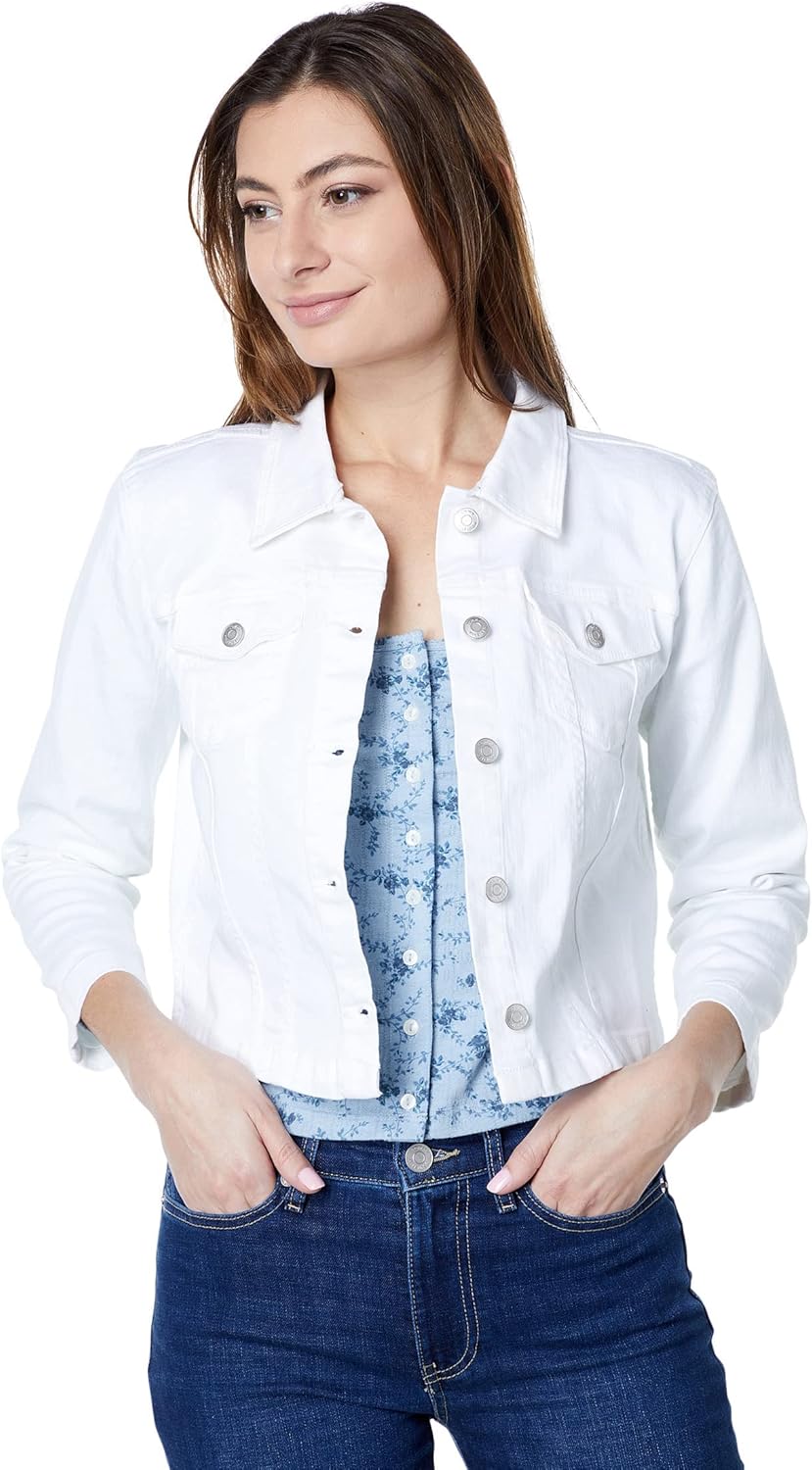 

Женская куртка из эластичного денима Tommy Hilfiger, Bright White