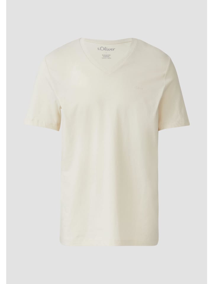 

Футболка в цвете 0330_off-white s.Oliver, Белый, Футболка в цвете 0330_off-white s.Oliver