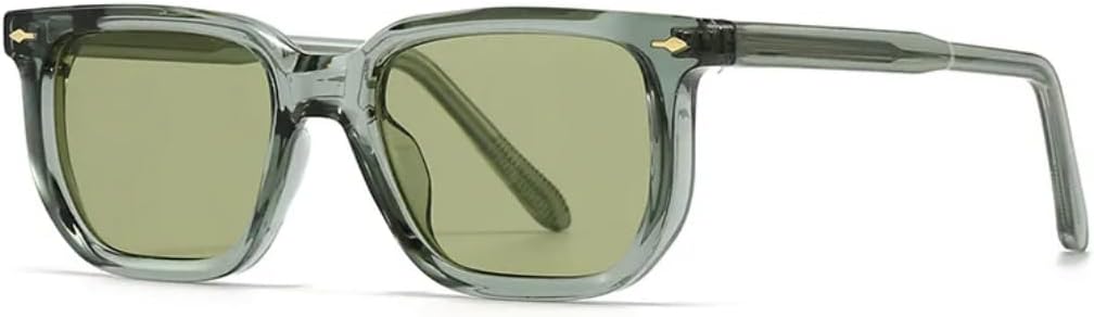 

Солнцезащитные очки для мужчин и женщин - защита UV400 - круглая оправа с заклепками, градиентная расцветка, для занятий спортом на открытом воздухе и вождения DSVIGF, Tyj357-1