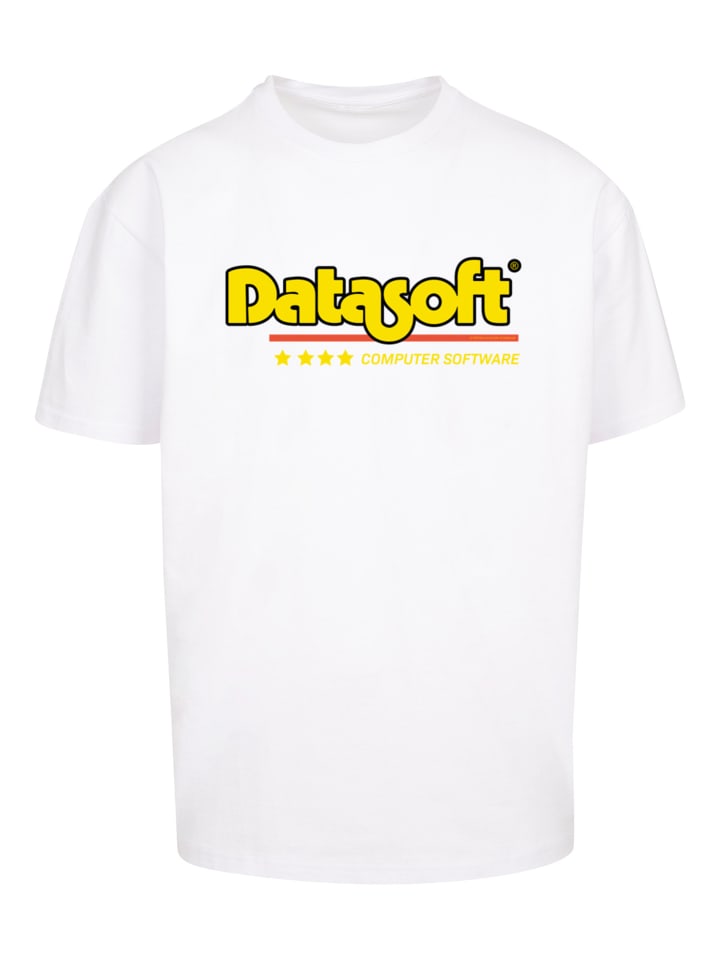 

Футболка F4NT4STIC DATASOFT Logo yellow Retro Gaming SEVENSQUARED, белый