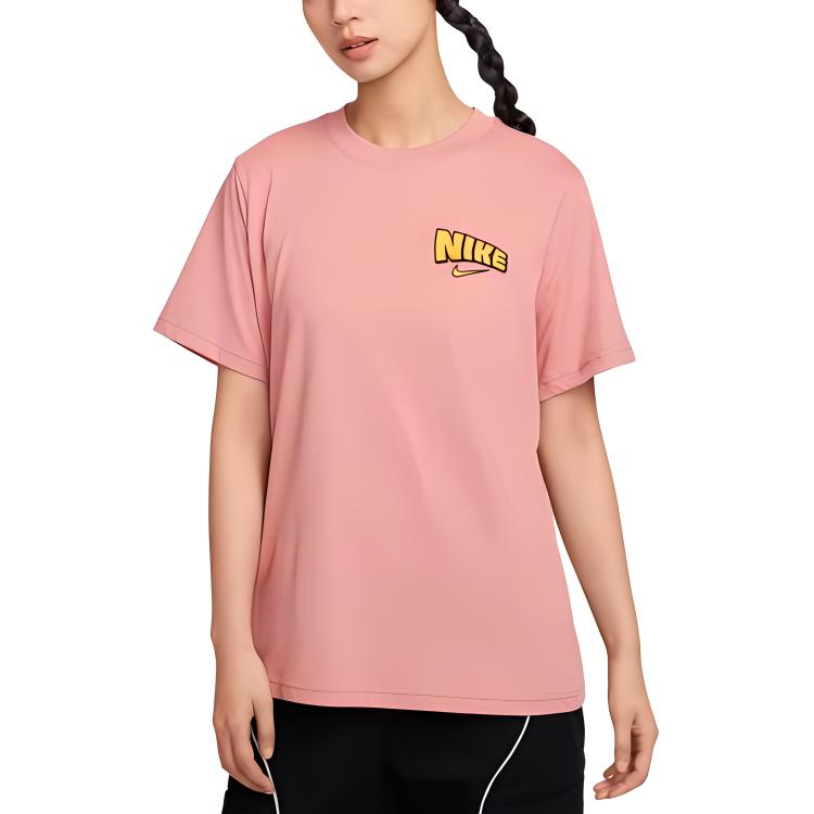 

Nike Футболка женская розовая, Розовый, Nike Футболка женская розовая