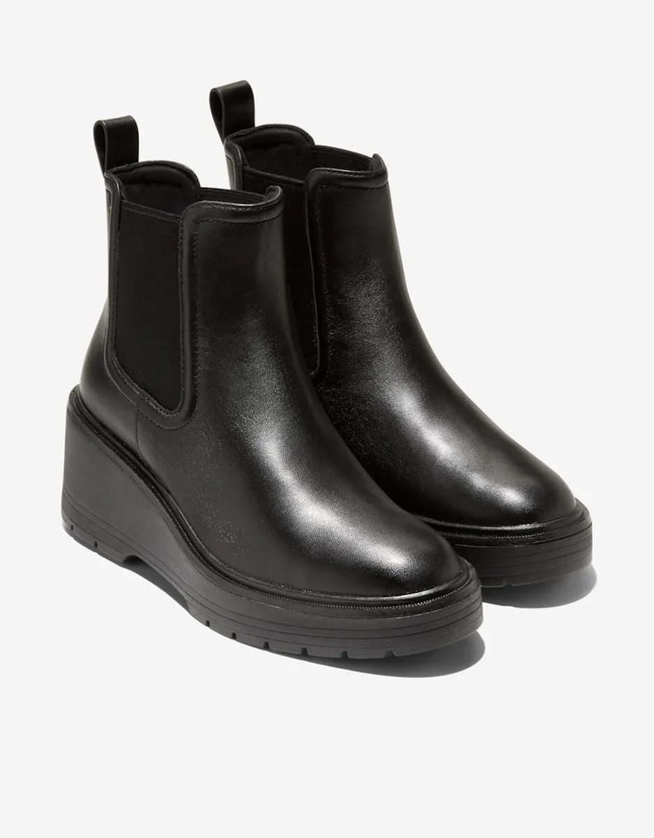 Женские ботинки-челси из кожи Cole Haan, черный — фото 4