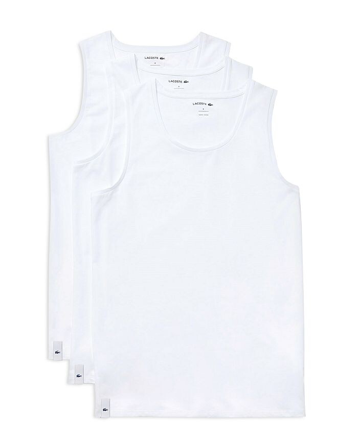 

Хлопковые майки, упаковка из 3 шт. Lacoste, Серый, Хлопковые майки, упаковка из 3 шт. Lacoste