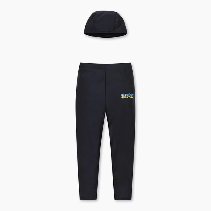 Детские чёрные леггинсы для плавания 9/10 от Benetton Kids
