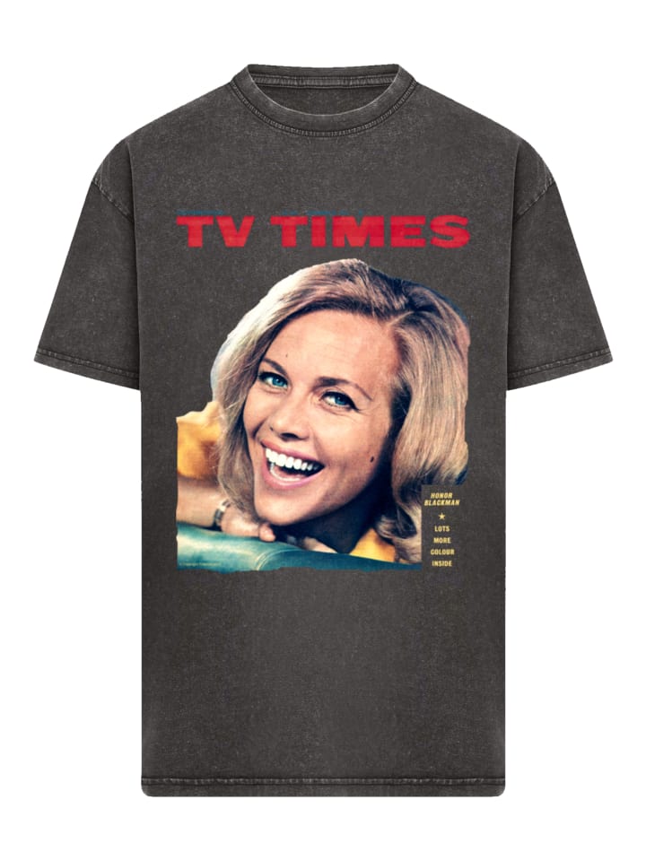 

Футболка большого размера с изображением обложки TV Times Honor Blackman 1964, черного цвета F4NT4STIC, Черный, Футболка большого размера с изображением обложки TV Times Honor Blackman 1964, черного цвета F4NT4STIC