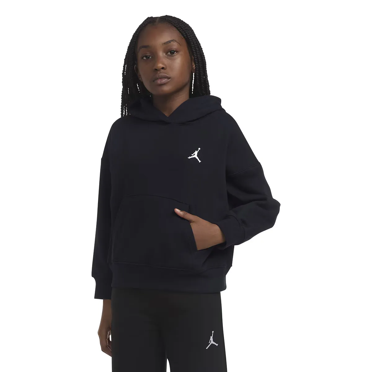 

Детская толстовка Brooklyn Jordan Nike, чёрный