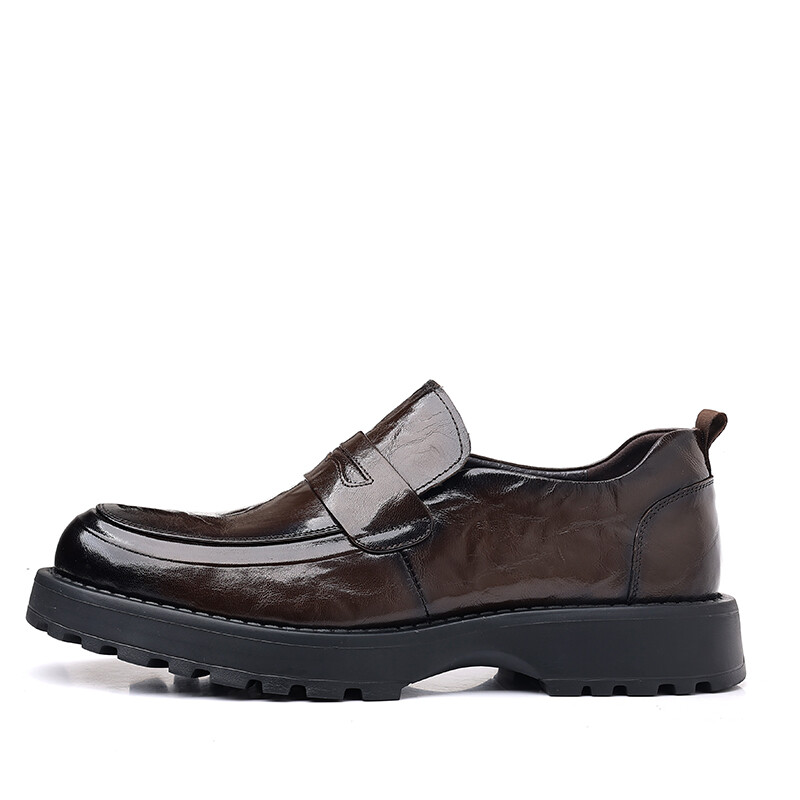 Туфли мужские Men"s Casual Men Low-Top Kachilang, коричневый — фото 4