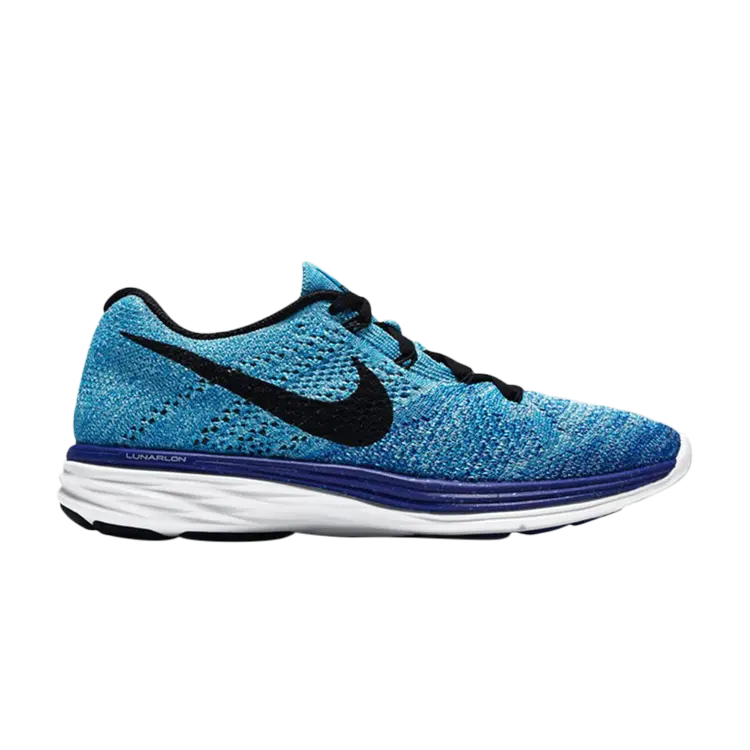 

Кроссовки Nike Wmns Flyknit Lunar3, синий