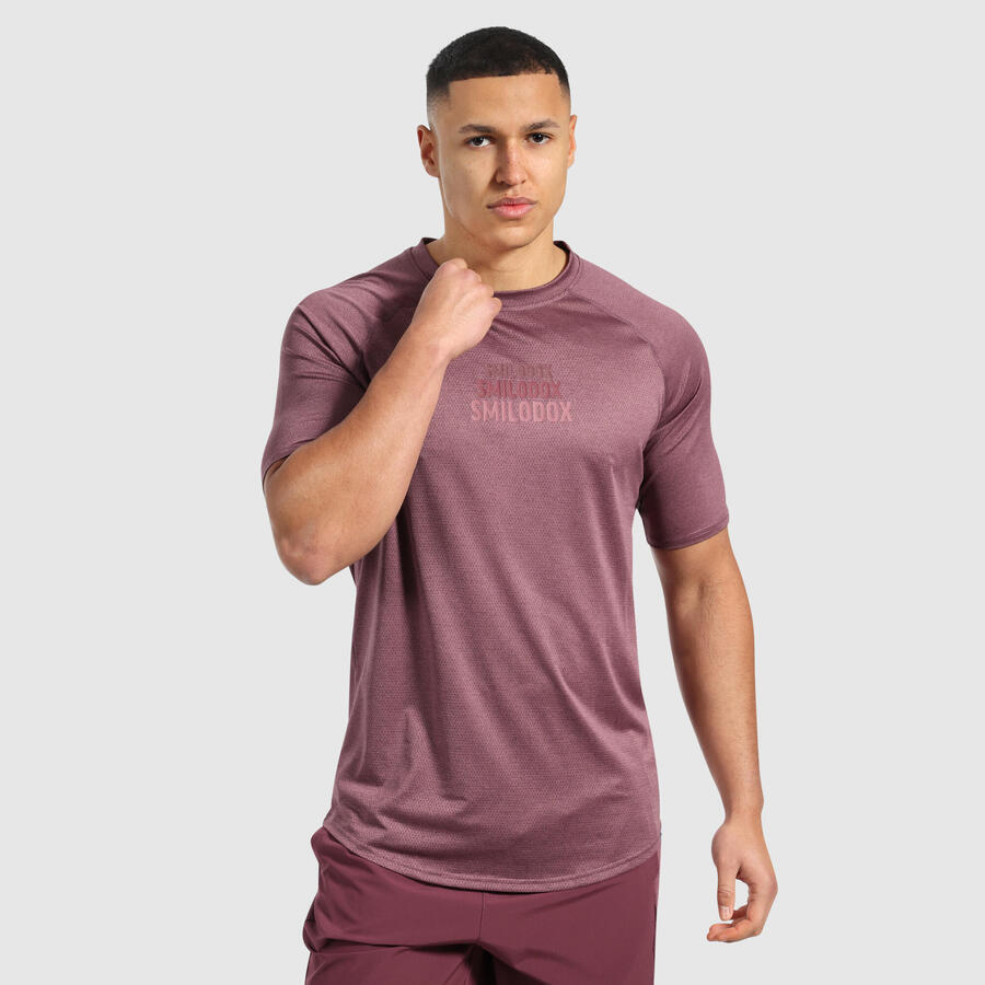 

SMILODOX Мужская футболка Powerfit Triple Violet