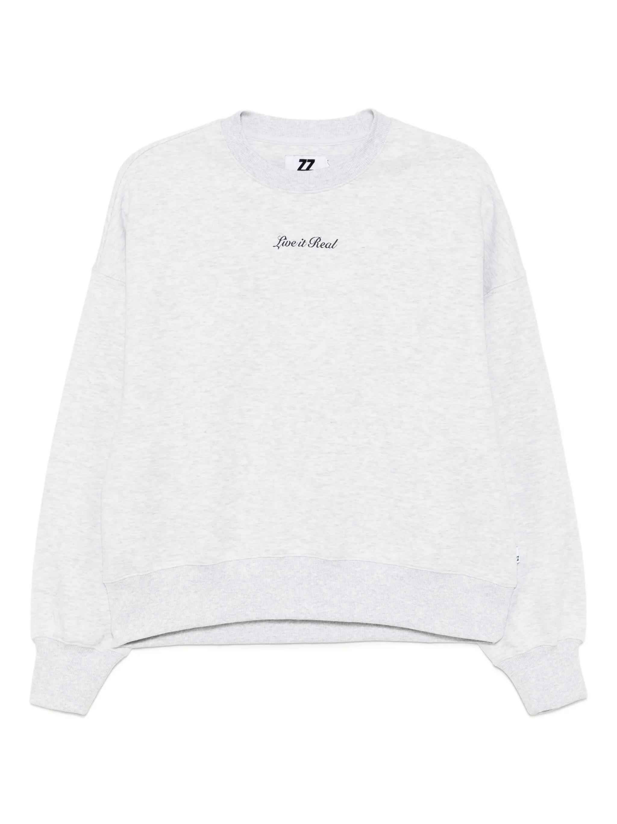 

Толстовка с графичным принтом Izzue, серый