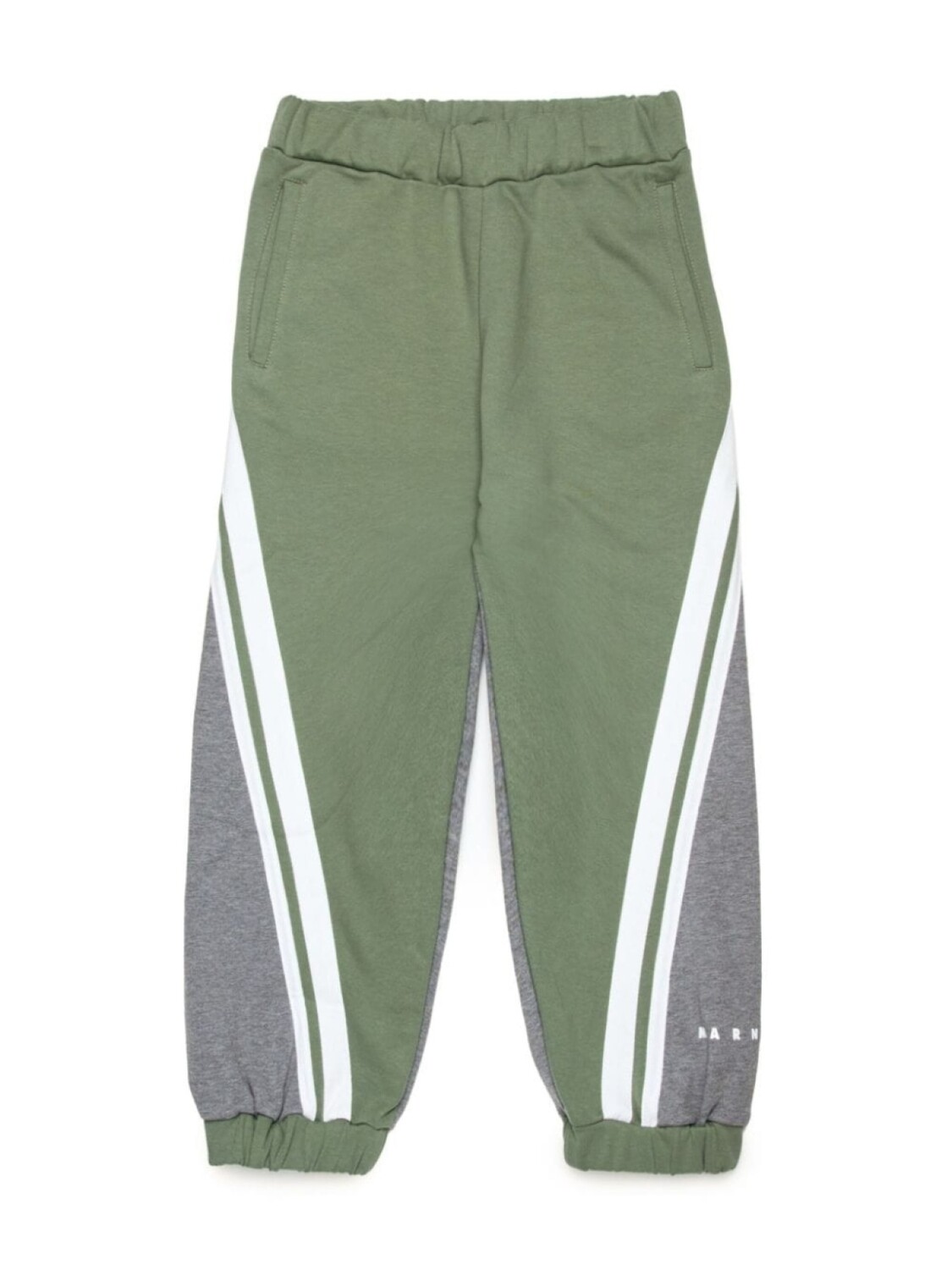 

Marni Kids брюки с логотипом, зеленый