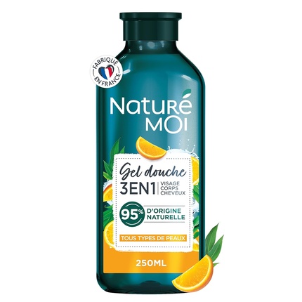 

Гель для душа Nature Moi 3-in-1 Organic Orange Water and Eucalyptus 250ml