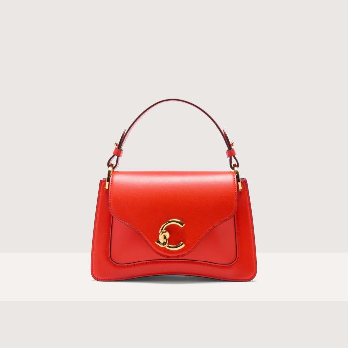 

Сумка top-handle Coccinelle C-Me Calf Cocker small, цвет Gazpacho