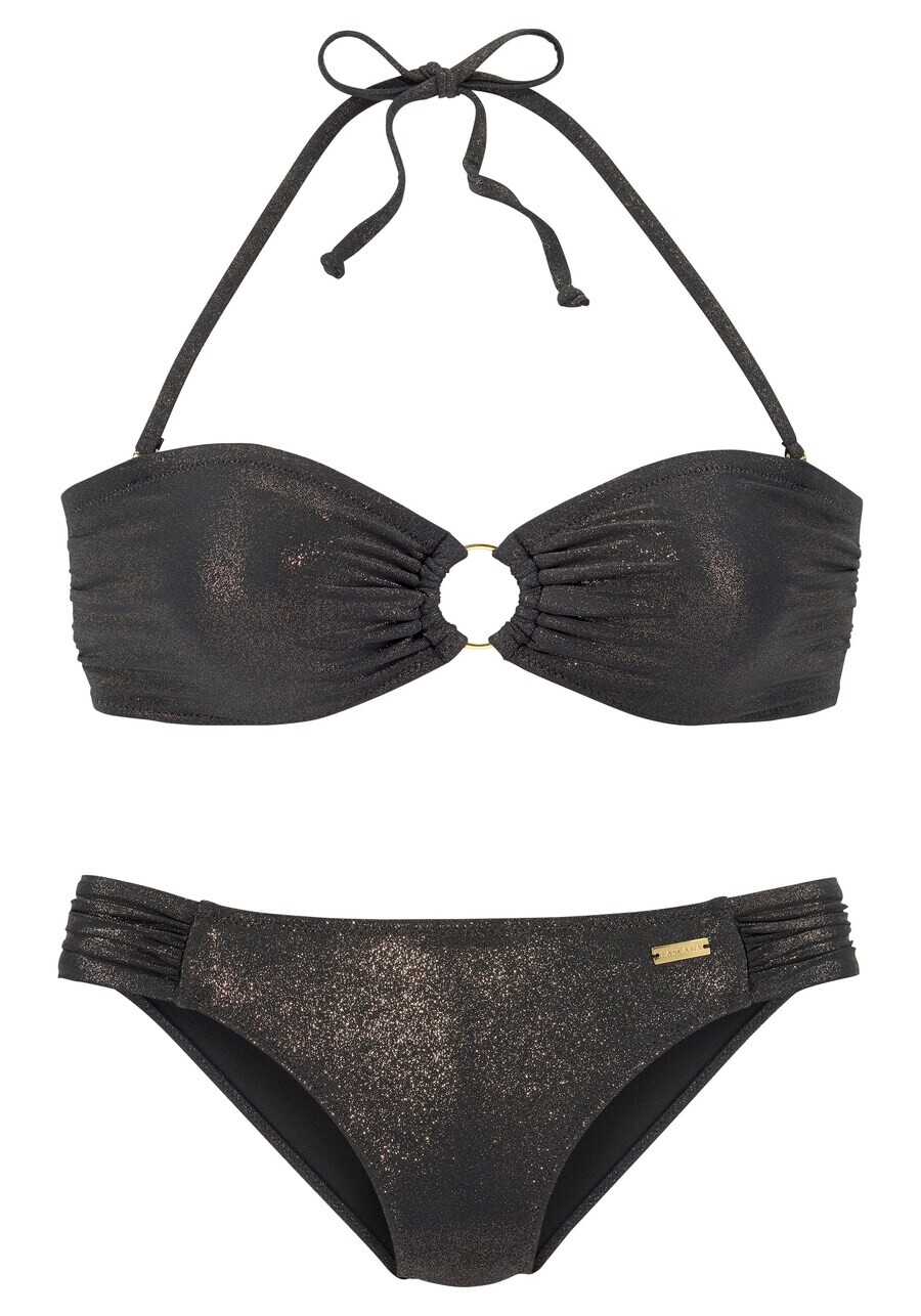

Бикини-бандо LASCANA Bandeau Bikini, черный