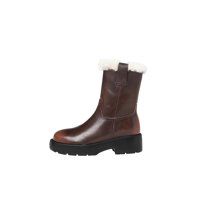 Ботильоны женские 5 см Yeezyy Reezy, Brown