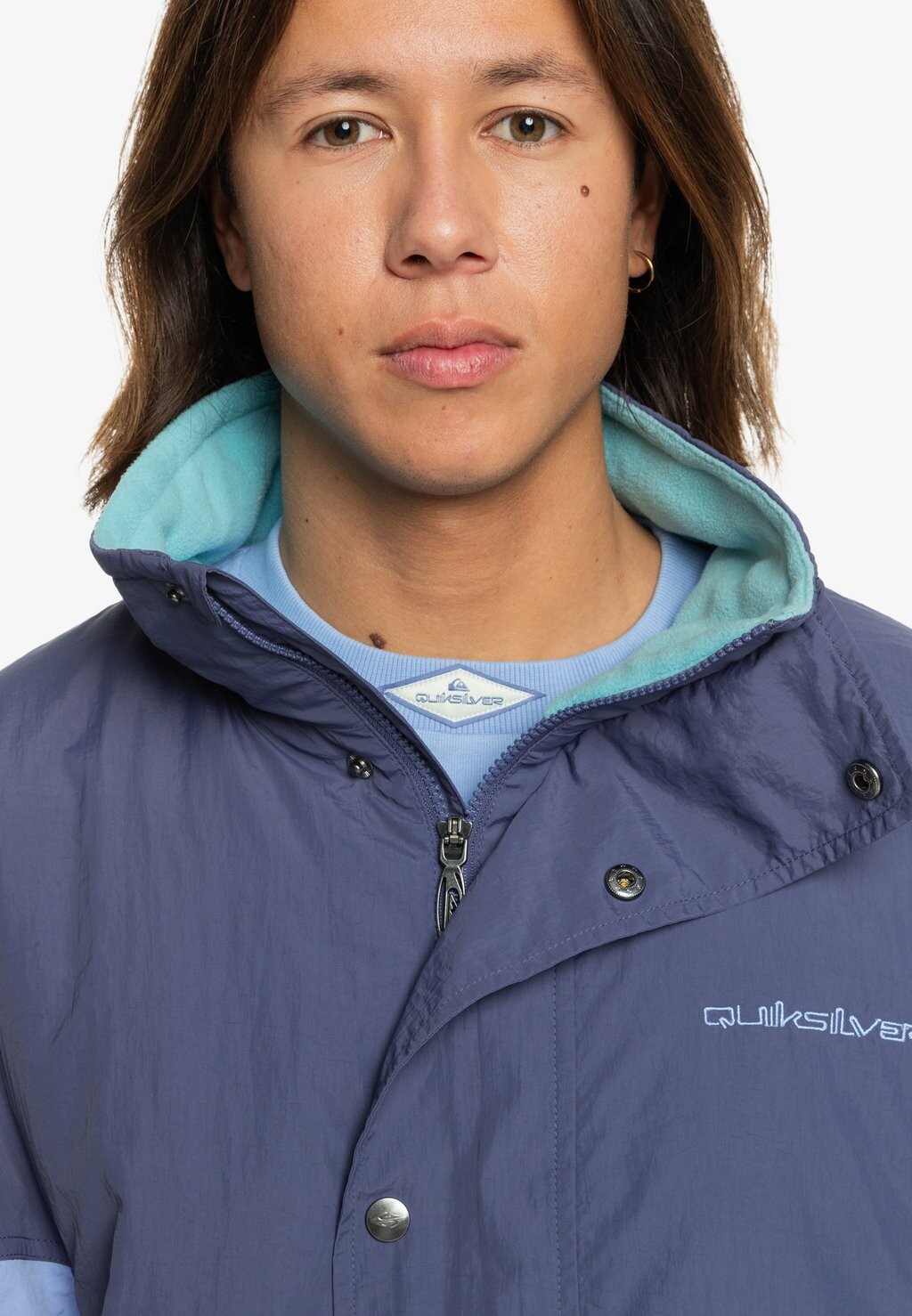 

Куртка-бомбер Quiksilver, синий