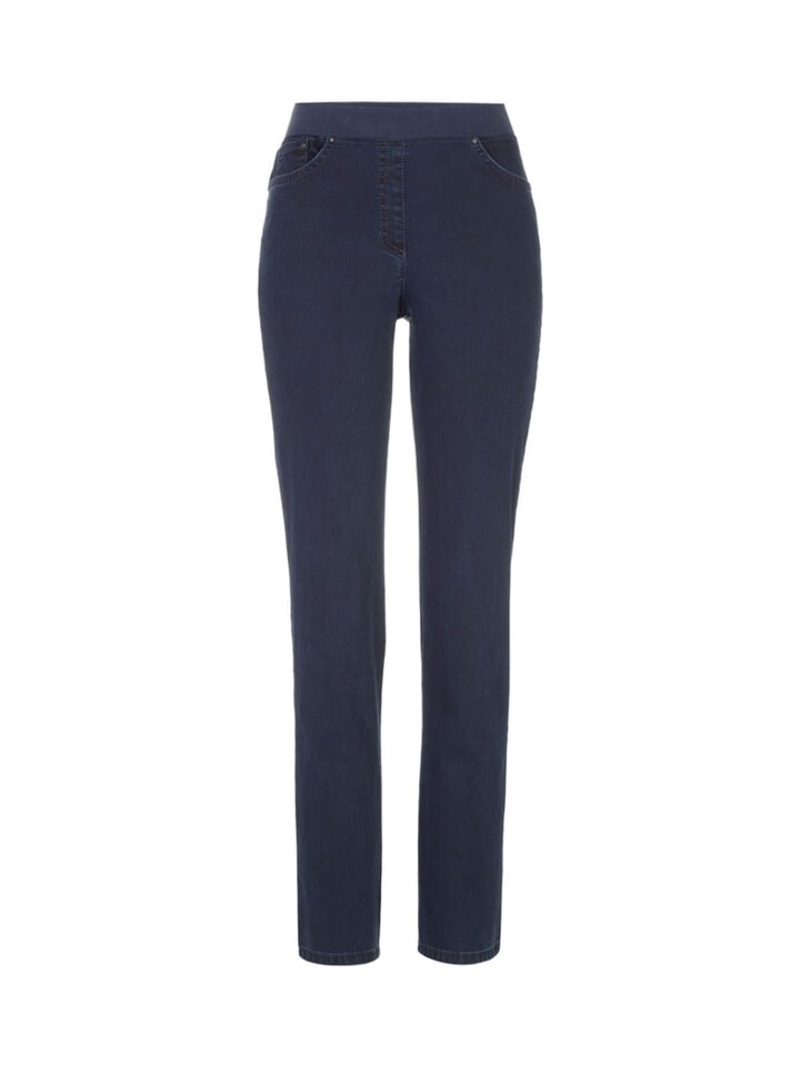 

Тканевые брюки Raphaela by Brax Slim fit Jeans, темно-синий