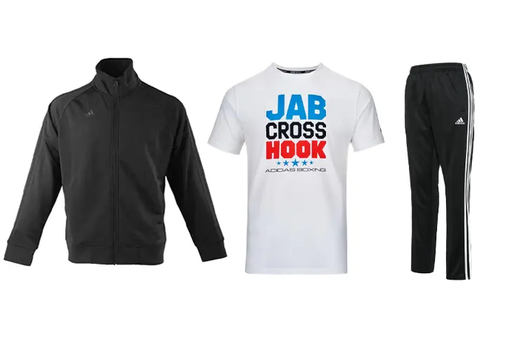 

Adidas Мужская повседневная спортивная одежда, Черный + Белый + Черный (3 шт.)