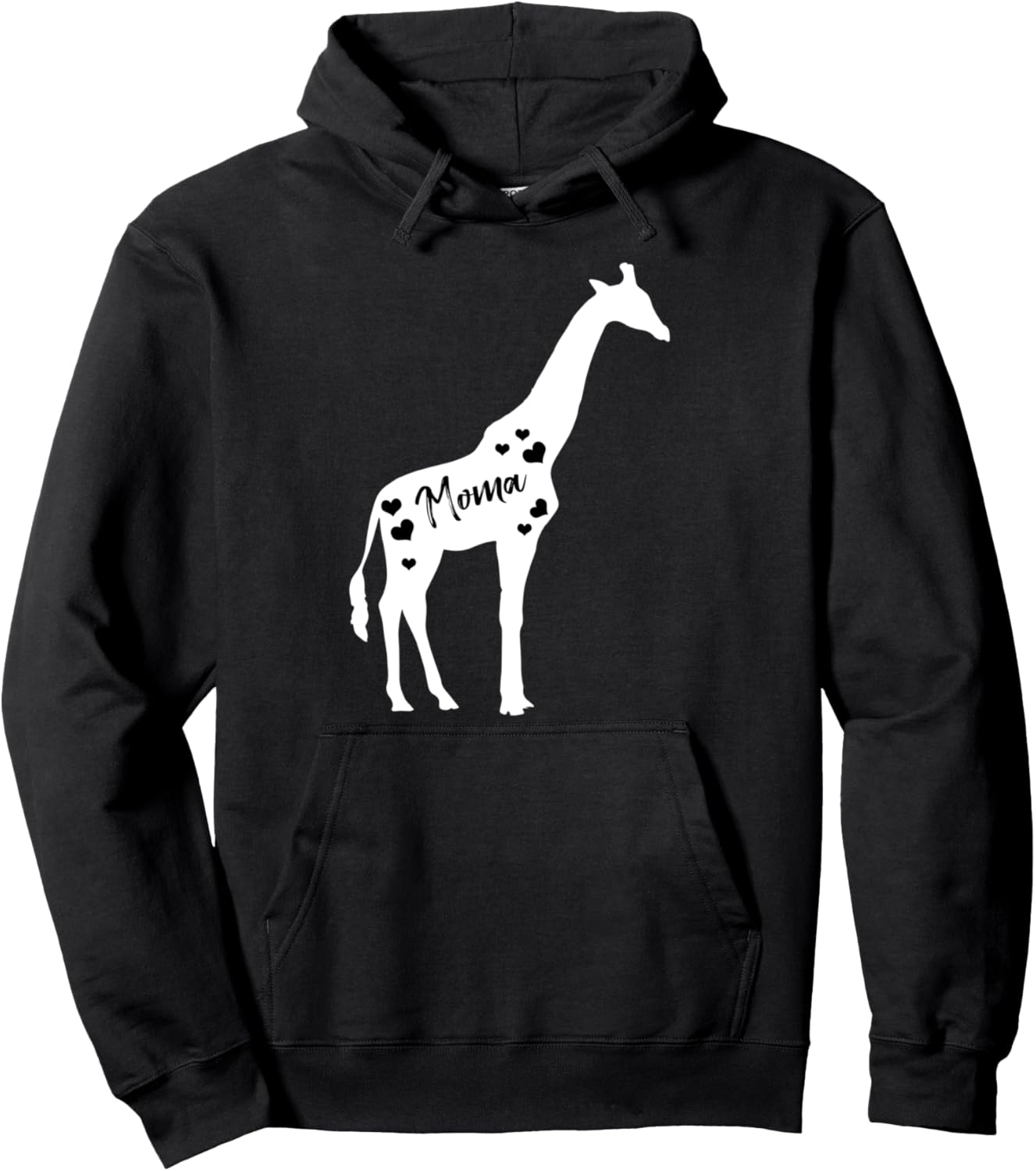 

Худи с изображением жирафа Момы, подарок на День матери, для любительниц сафари и зоопарков, черная Moma Giraffe Hearts Mother Mom, Черный, Худи с изображением жирафа Момы, подарок на День матери, для любительниц сафари и зоопарков, черная Moma Giraffe He