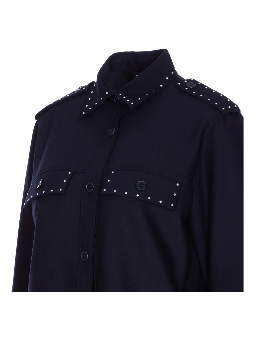 

Рубашка с кристаллами Zadig&Voltaire, синий