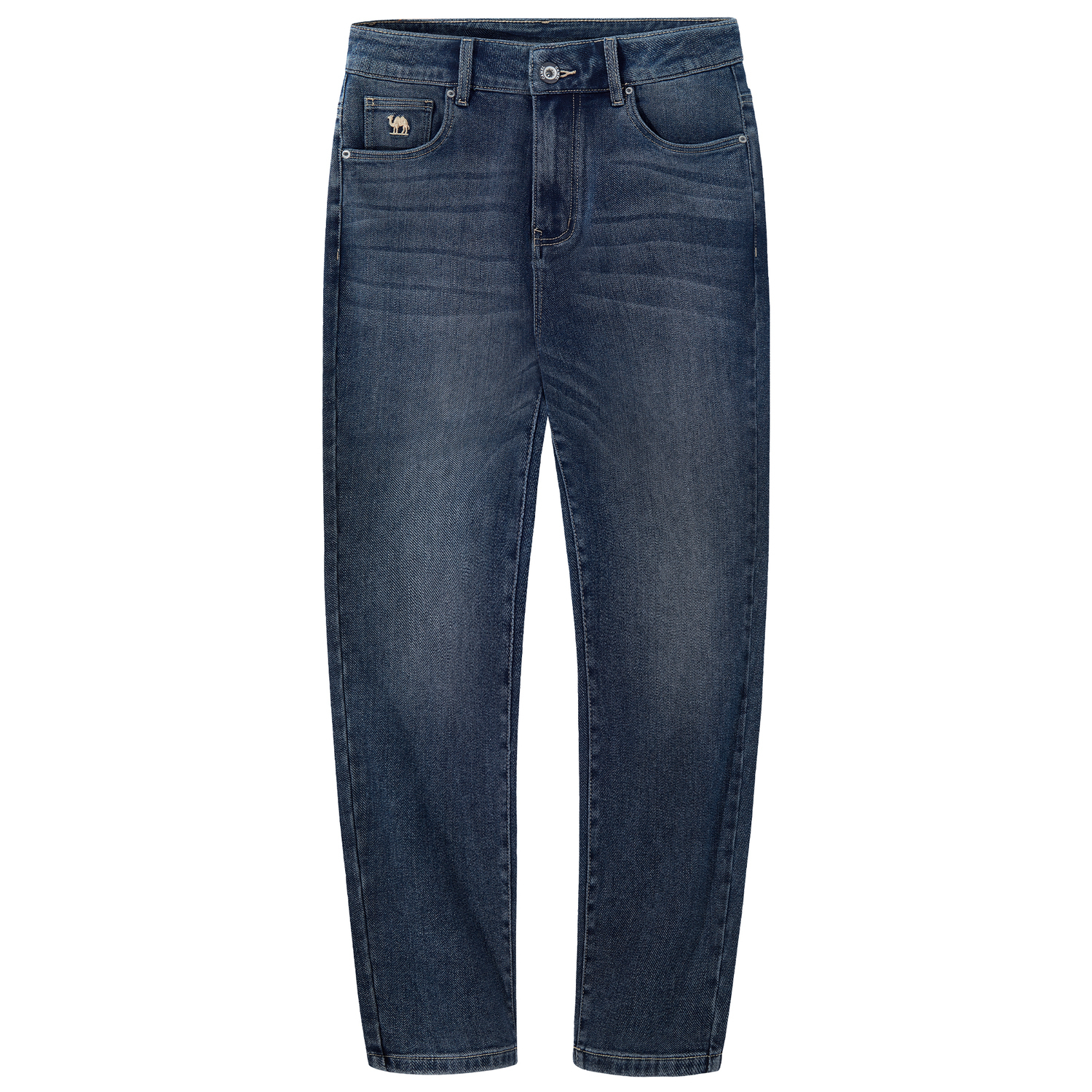 

Мужские джинсы CAMEL с маслостойкой моющейся мягкой эластичной тканью, складские, трехзащитные, сине-серые