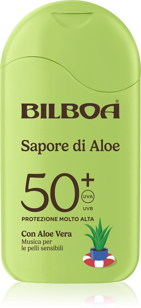 

Молочко для загара Sapore di Aloe Latte с алоэ вера Bilboa, spf 50+ 200 мл