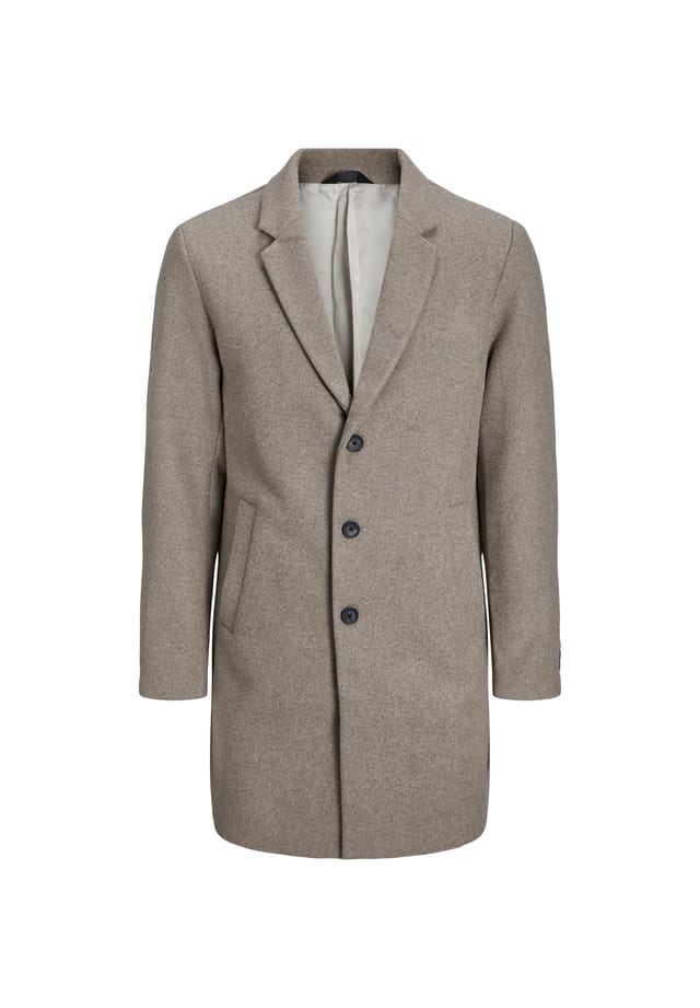 

Пальто шерстяное пальто Моррисон Jack & Jones, бежевый