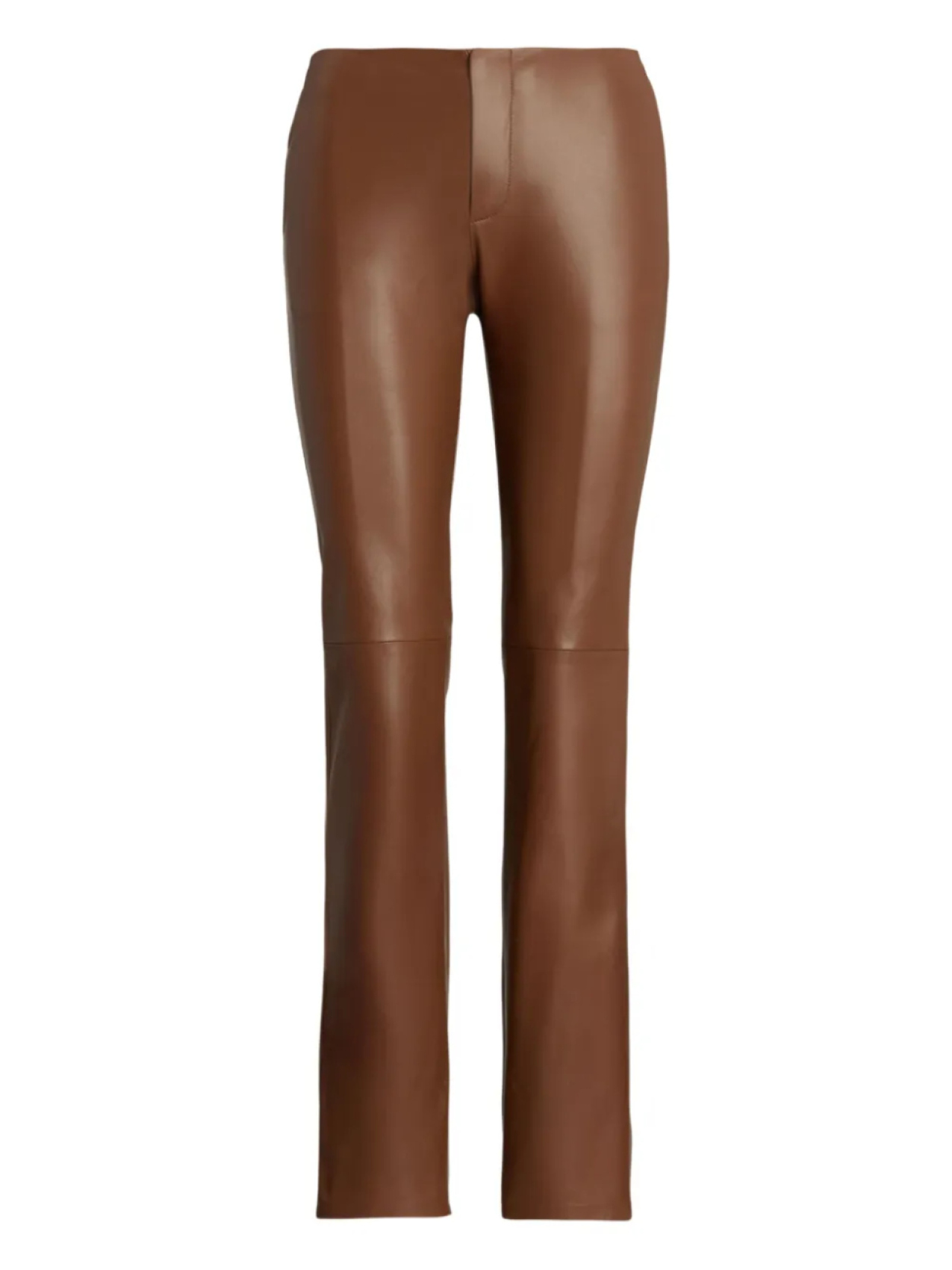 

Кожаные брюки Ralph Lauren Collection, коричневый