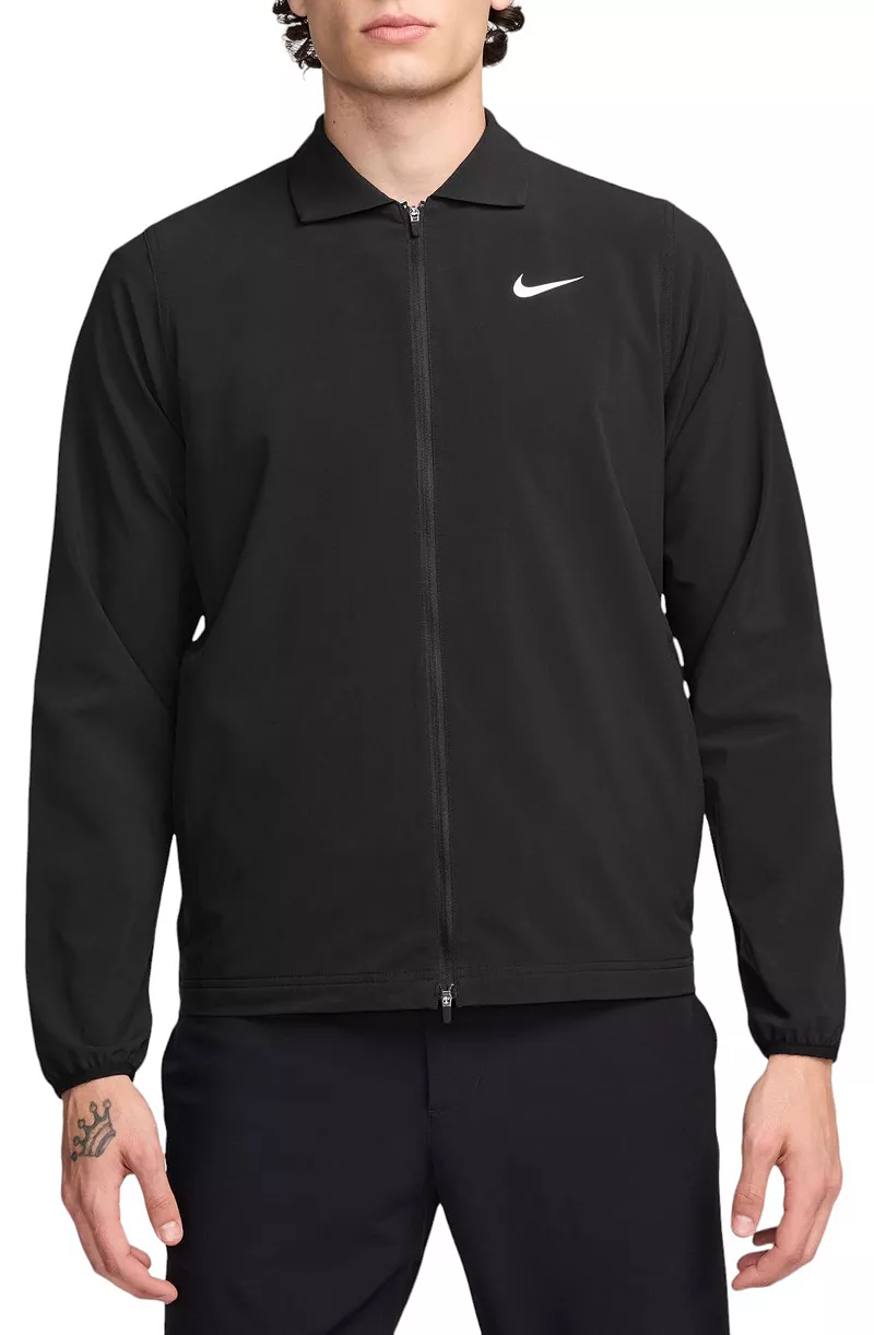 

Мужская куртка для гольфа с молнией во всю длину Nike Repel Tour, черный