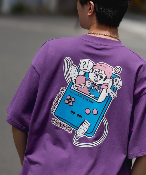 

SIDEWAY STANCE Футболка с короткими рукавами и графическим принтом Sideways Stance, фиолетовая