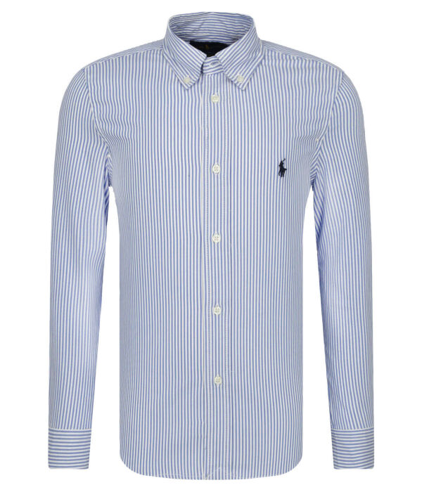 

Рубашка Slim fit Polo Ralph Lauren, синий