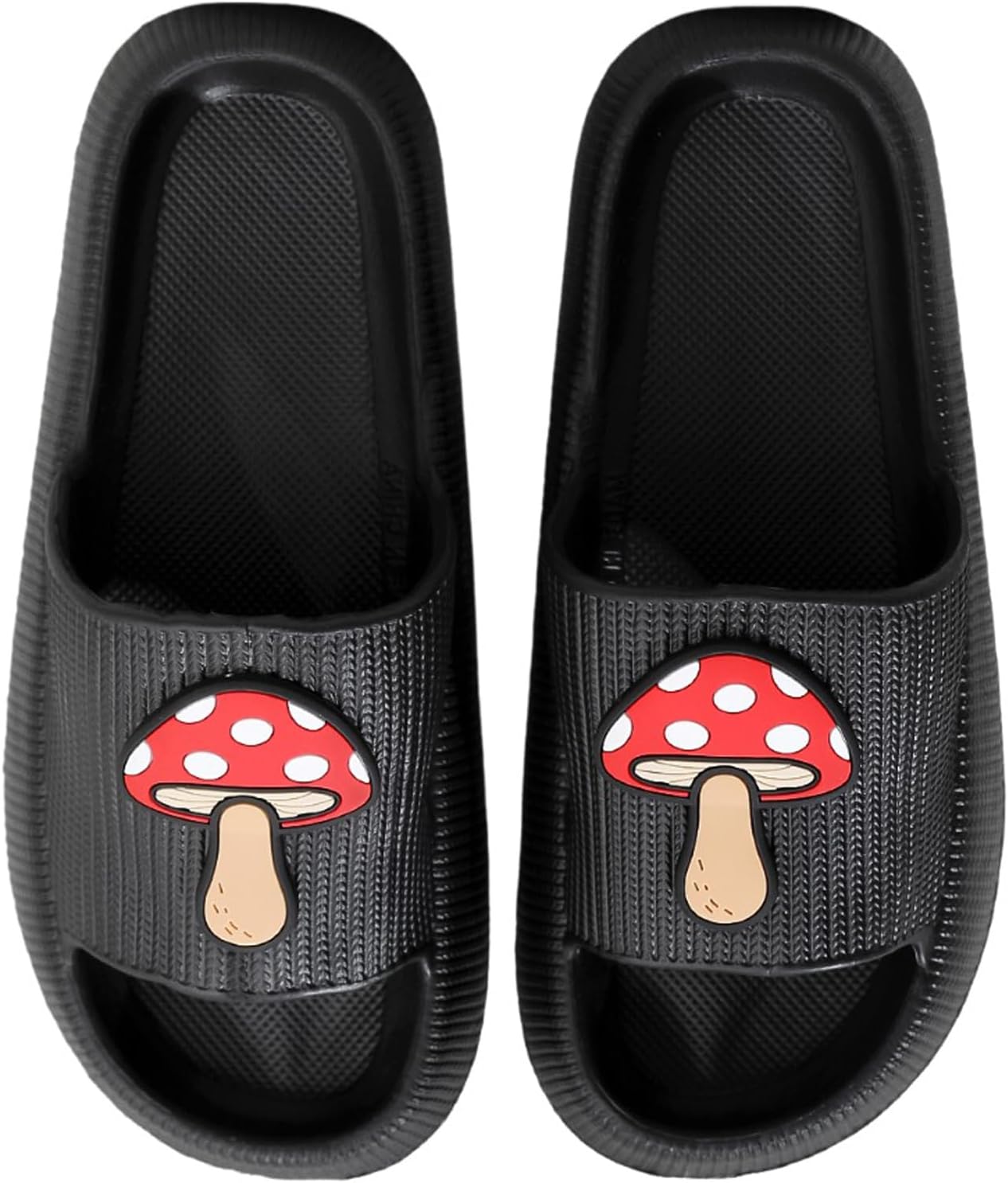 

Женские и мужские слайдеры WIRETRAN Cloud, шлепанцы для душа, быстросохнущие, с открытым носком, мягкие и удобные, с толстой подошвой, для дома и улицы, пляжные слайдеры, черный