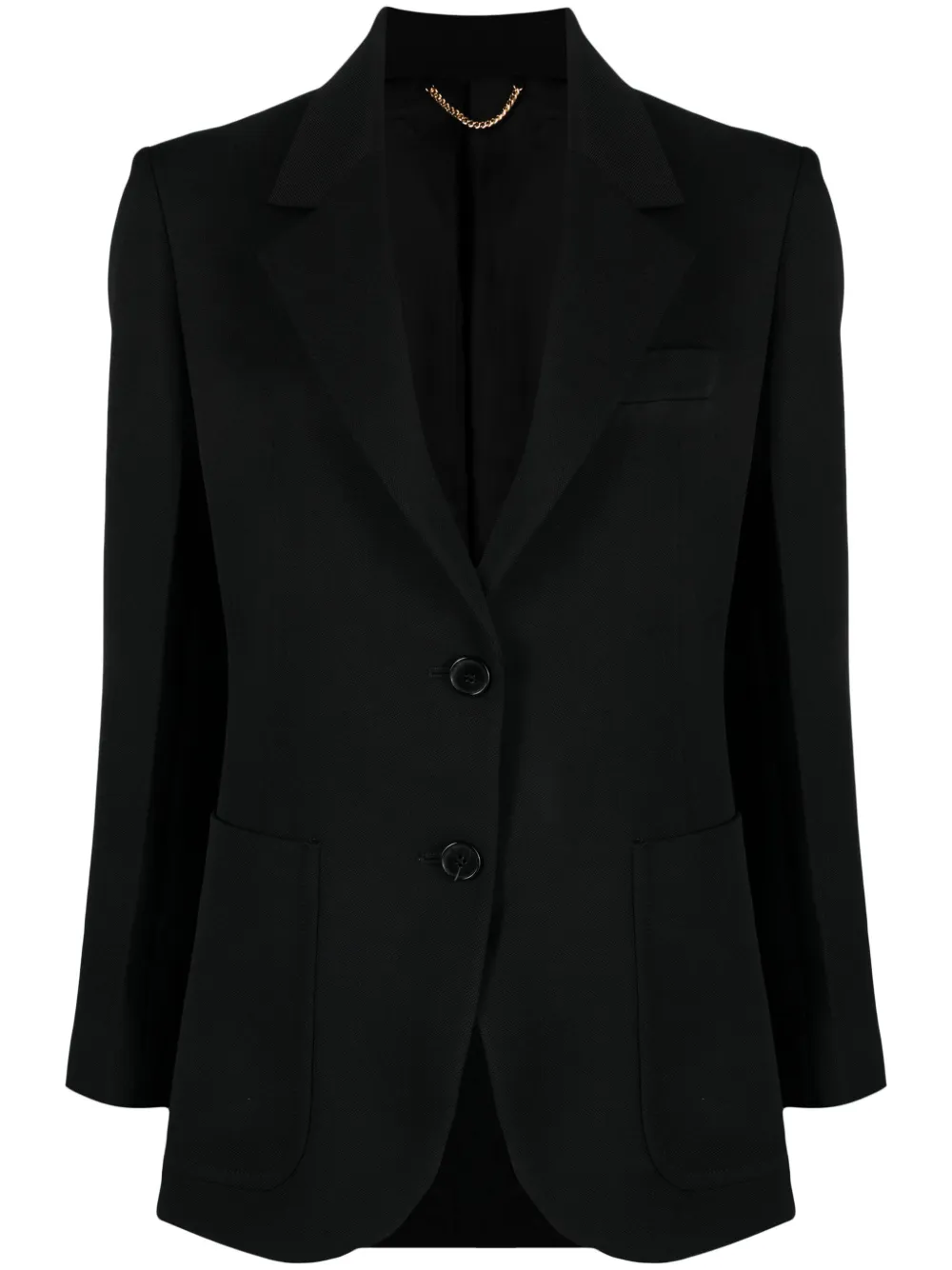 

Однобортный блейзер VICTORIA BECKHAM, черный