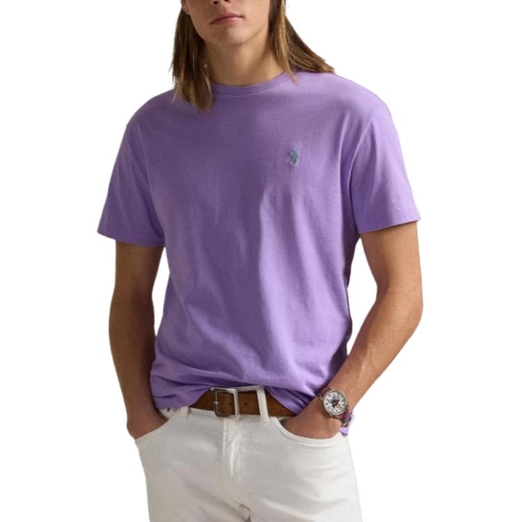 Футболка Polo Ralph Lauren Polo Pony, фиолетовый — фото 2