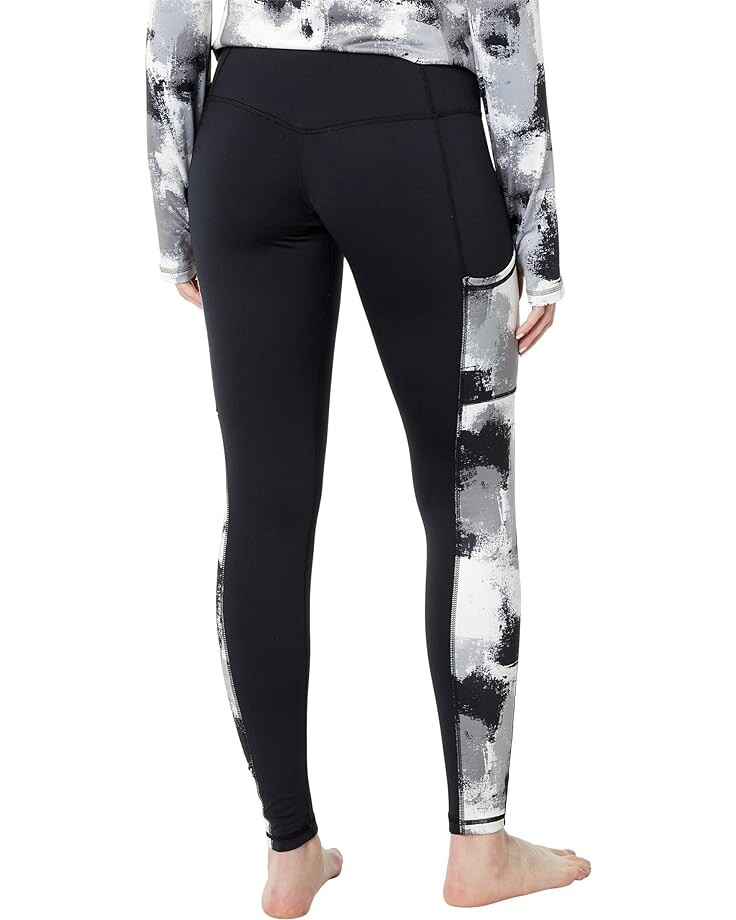 

Брюки Hot Chillys Mec Pocket Print Tights, цвет Black/Urban Camo